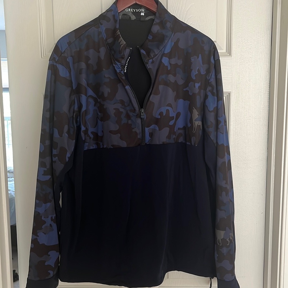 Greyson gold quarter zip